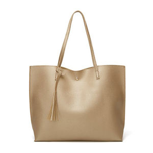 Bolsos de mano de cuero para mujer, bolsas de mano de gran tamaño hechas a medida, servicio OEM y ODM, directa de fábrica, de cuero - Product Image 6