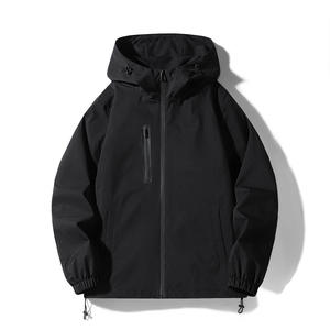 Veste de montagne unisexe pour l'extérieur, printemps 20245, coupe-vent, imperméable, à capuche, avec fermeture éclair, vente en gros auprès du fabricant - Product Image 3