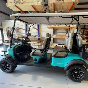 Produit Offres Spéciales Chariots de golf 6 places pour adultes Chariots électriques de club Gulf à vendre avec expédition rapide ce mois-ci - Product Image 1