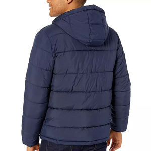Veste matelassée à capuche de haute qualité fabriquée au Pakistan, nouvelle collection hiver 2024, grande taille, poches, manches longues, dernier design pour hommes - Product Image 3