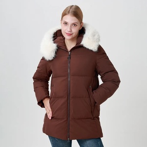 2024 personnalisé hommes haute qualité hiver doudoune à la mode épaissie couleur unie moelleux canard chaud bouffant motif - Product Image 6