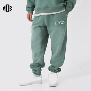 Streetwear 100% Cotton <b>Baggy</b> Joggers <b>for</b> <b>Women</b> Custom Logo Wash Sun Fade Wide Leg Sweatpants Breathable Heavyweight Man <b>Trouser</b> - Product Image 1