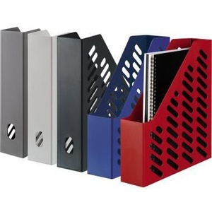 HAN Classic Standing <b>Folder</b> 7.5 X 31.5 X 24.5 cm <b>Plastic</b> Pink Material DIN A4/C4 Compatible Magazine Organizer - Product Image 4