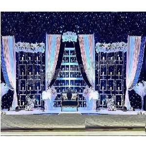 Islamic Nikah Stage Candle Light Metal <b>Stands</b> English Wedding Stage Candle Wall Panels Wedding Stage Candle <b>Stand</b> <b>Backdrops</b> USA - Product Image 1