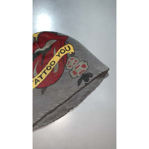 หมวกบีนนี่ Ed Hardy รุ่นคัสตอมสำหรับฤดูหนาว ทำจากผ้าฝ้ายริบบิ้น ปักโลโก้ลายจุด ผลไม้ โบว์ ลายพราง การ์ตูน และตัวอักษร สำหรับฤดูหนาว - Product Image 1