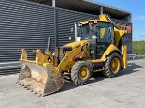 Retroexcavadora CATERPILLAR 422F CAT428F usada, de 6 toneladas peso operativo, componentes básicos del modelo 2022, incluido el motor Hawe Enerpac - Product Image 3