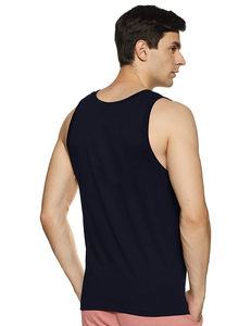 Camiseta sin Mangas para Hombre de Alta Calidad, Nuevo Diseño Personalizable, Sensación Fresca, Transpirable, de Poliéster/Algodón, Secado Rápido para Entrenamientos de Verano - Product Image 3