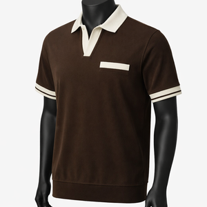 Camiseta Polo de Algodón Premium para Hombre, Logotipo Personalizado, Manga Corta, Casual y de Negocios, Fabricante OEM ODM - Product Image 3