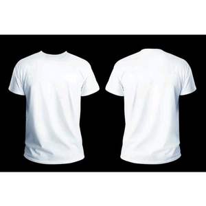 T-shirt à manches courtes en coton épais 230g pour hommes T-shirt à manches courtes en pur coton ample de couleur unie - Product Image 2