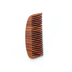 Peine de madera respetuoso con el medio ambiente de tamaño y color personalizados disponible a bajo precio - Product Image 5