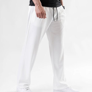 Pantalon de mode décontracté pour homme, coupe ample, taille ajustable, en tissu de coton durable, idéal pour un usage quotidien en extérieur - Product Image 1