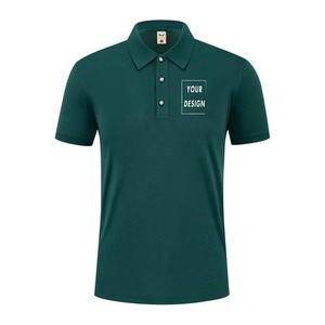 2025 été casual Polo Shirt Logo personnalisé imprimé texte image marque broderie conception personnelle respirant hommes chemises - Product Image 4