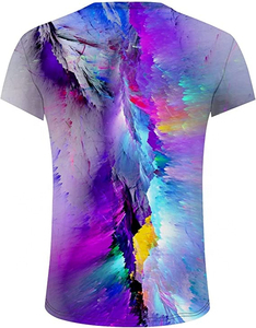 เสื้อยืดสีขาวสำหรับผู้ชายและผู้หญิงเสื้อยืดสีขาวแบบสั่งทำแห้งเร็ว100% โพลีเอสเตอร์คุณภาพดีคอกลม - Product Image 3