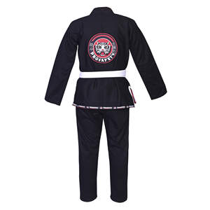 Léger 450 GSM Jiu Jitsu Kimono Respirant Stretch Training Gear Logo Personnalisé Ceinture Renforcement pour Hommes Arts Martiaux BJJ - Product Image 4