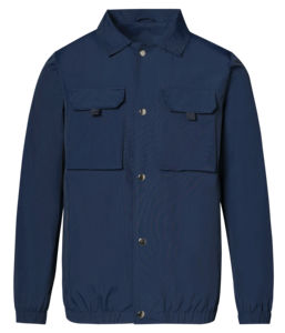 Chaqueta cortavientos impermeable de costura duradera personalizable transpirable de alta calidad OEM chaqueta acolchada de lluvia para exteriores de tela - Product Image 1