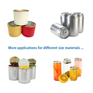 Hoàn toàn tự động có thể ghép mí lon Máy Pet cá ngừ có thể niêm phong soda pop đóng hộp máy nhựa có thể niêm phong máy Trung Quốc - Product Image 6