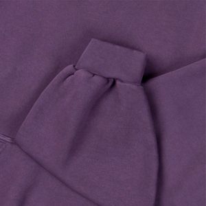 Sweats à capuche respirants pour femmes en gros avec logo personnalisé, design épaules tombantes, broderie 3D et techniques de délavage à l'acide, col à capuche - Product Image 4
