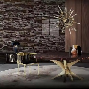 Plazzo สีน้ำตาลขนาด600x1200มม. กระเบื้องเคลือบเงาคุณภาพสูงผนังอาคาร - Product Image 6