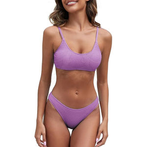 Todo color más tamaño nuevo estilo fabricante buena venta diseño único transpirable 2 piezas traje de baño Bikini ropa de playa traje - Product Image 1