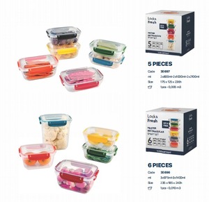 Recipientes de plástico multiusos para ordenar la cocina y optimizar el espacio Uso de alimentos - Product Image 1