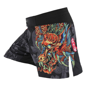 Meilleure vente MMA Shorts Polyester Made MMA Shorts Concevez votre propre logo Hommes MMA Shorts du Pakistan - Product Image 5