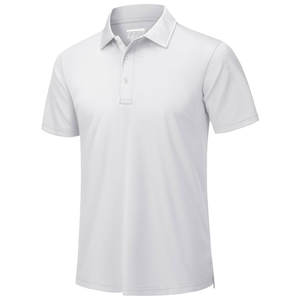 OVERSEAS SPORTS Polo à imprimé paillettes arc-en-ciel pour hommes coupe régulière, coton Spandex, 200-210 GSM grande taille - Product Image 3