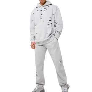 Chándal desgastado para hombre de calidad superior 100% tela de algodón Material suave de nailon Top Trending Oem Service nuevo chándal para hombre - Product Image 6