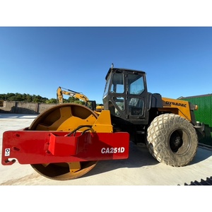 Rouleau compresseur vibrant à tambour unique Dynapac CA251D d'occasion en bon état, compacteur Dynapac CA251D pour la construction routière - Product Image 2
