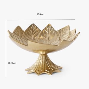 ขาตั้งชามผลไม้ตกแต่งโลหะสีทอง ของตกแต่งกลางโต๊ะอาหาร โต๊ะกาแฟ ของตกแต่งบ้านสำหรับเทศกาลต่างๆ - Product Image 3