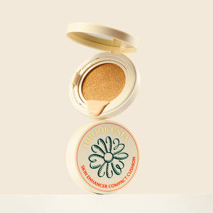 Brukesia Air Cushion Skin Enhancer, crème BB longue durée, base de maquillage, infusée de minéraux et de perles, pour éclaircir les cernes - Product Image 2