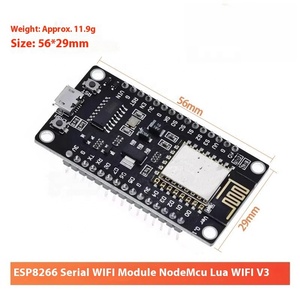 Placa de Desarrollo IoT FYX Stock <span class=keywords><strong>ESP8266</strong></span> <span class=keywords><strong>NodeMcu</strong></span> Lua <span class=keywords><strong>V3</strong></span> con Módulo de Red Inalámbrica WiFi CH340 Compatible con <span class=keywords><strong>Arduino</strong></span> - Product Image 6