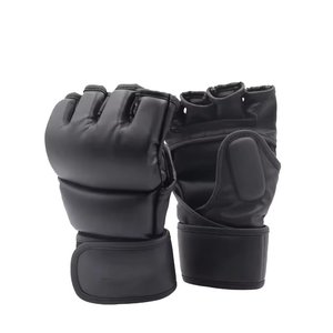 Venta al por mayor de fábrica, guantes MMA impresos personalizados, guantes de cuero de entrenamiento profesional, precio barato con función elástica - Product Image 6