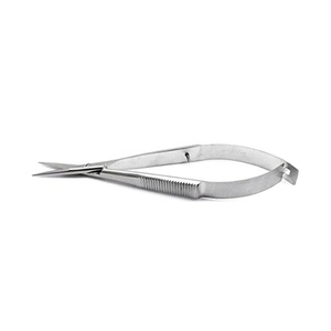 Ciseaux ophtalmiques Castroviejo Micro Eye Scissor 10 cm, pointus, droits et courbés, par Blowmed - Product Image 3