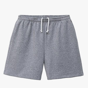 Conjunto de sudadera con capucha y pantalones cortos para hombre con logotipo personalizado elegante conjunto de dos piezas cómodo para uso diario gimnasio sesiones de entrenamiento de fitness - Product Image 3