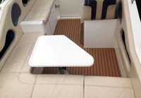 Yacht de croisière en aluminium soudé sur mesure UBI 76, moteur hors-bord essence 300 CV, impression sérigraphique, 7,05 m, 6 passagers