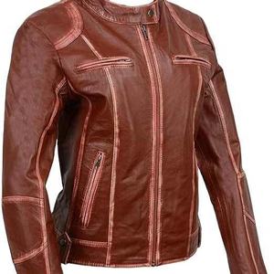 ขายร้อนฤดูหนาวผู้ชายสบายๆ Street และซิปหนังแจ็คเก็ตวัสดุคุณภาพสูงขายส่งราคาหนังผู้ชายแจ็คเก็ต - Product Image 3