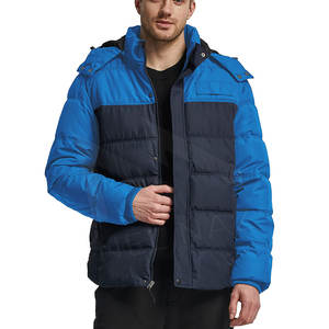 Chaqueta plegable de plumón Abrigo hinchado transpirable Chaqueta acolchada masculina de alta calidad resistente al agua con logotipo personalizado - Product Image 3