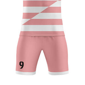 Factory Manufacture Sports Wear Soccer Uniform In Solid Color Customized Design and Logo Breathable Sports Soccer Uniform - Product Image 5