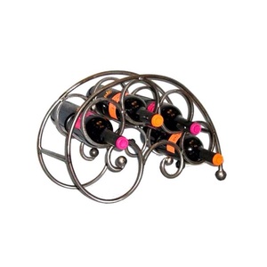 Porte-bouteilles en bois élégant et durable, parfait pour l'organisation de la maison, du bar et de la cuisine - Product Image 1