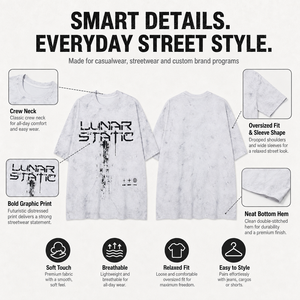 Maglietta da uomo Oversize Hip Hop nuova manica corta tinta unita 280 grammi stile <span class=keywords><strong>giapponese</strong></span> alla moda di marca stampata in puro cotone - Product Image 4