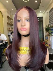 Super doble dibujado VIET NAM HUMAN HAIR REMY HAIR STRAIGHT 4 "->40" SLING ,SMOOTH, SUAVE - Product Image 3