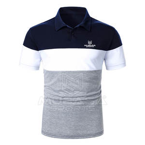 เสื้อโปโลสำหรับผู้ชายผ้านิ่มผ้านิ่มเสื้อโปโลสำหรับผู้ชายดีไซน์ใหม่ล่าสุด - Product Image 1