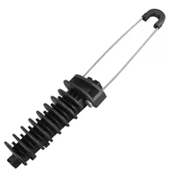 Pince d'ancrage en forme de coin PA1500 pince à bout mort en plastique de tension pince de câble d'alimentation électrique fil inoxydable ADSS