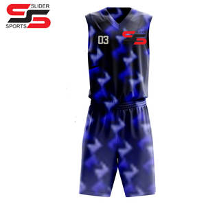 Ensemble de vêtements de basket-ball unisexe en gros, maillot d'équipe réversible personnalisé, uniforme respirant, antibactérien, 100% polyester - Product Image 3