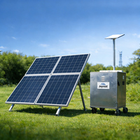 Soluciones de Energía Solar Starlink de Silicio Monocristalino de 150W, MPPT LiFePO4, Batería de Iones de Litio de 12V para Uso Doméstico, Estación Base 4G/5G Remota