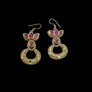 Último fabricante de pendientes de moda de latón, proveedor de pendientes de fusión chapados en oro para niñas y mujeres, regalo - Product Image 1