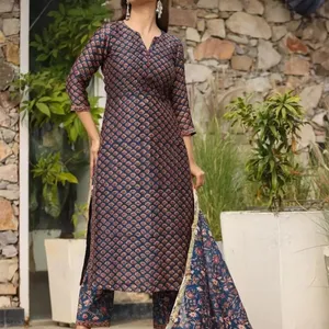 Pakistani Salwar Kameez Bedrukte Jurken Vrouwen Nieuwste Shalwar Kameez Pakistaanse Indiase Stijl