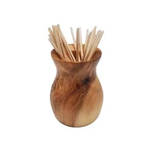 Best <b>Toothpick</b> <b>Holder</b> Dispenser Wood Cute Pine Tree <b>Toothpick</b> Dispenser Container Gift for Birthday Home Kitchen Restaurant - Product Image 1