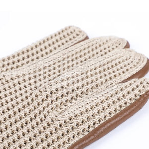 Gants d'habillage légers en cuir de meilleure qualité gants d'habillage en cuir de conception unique - Product Image 5