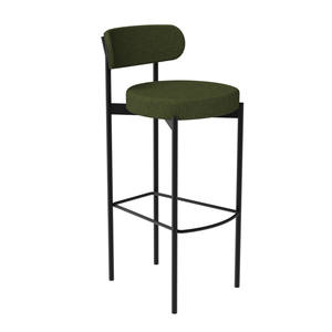Chaise de bar nordique moderne de luxe, tabouret haut design pour la maison, le salon, la chambre, la cuisine, chaise haute, tabouret de bar - Product Image 5